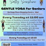 Tues Heritage Place Mall – Gentle Yoga for Seniors Class