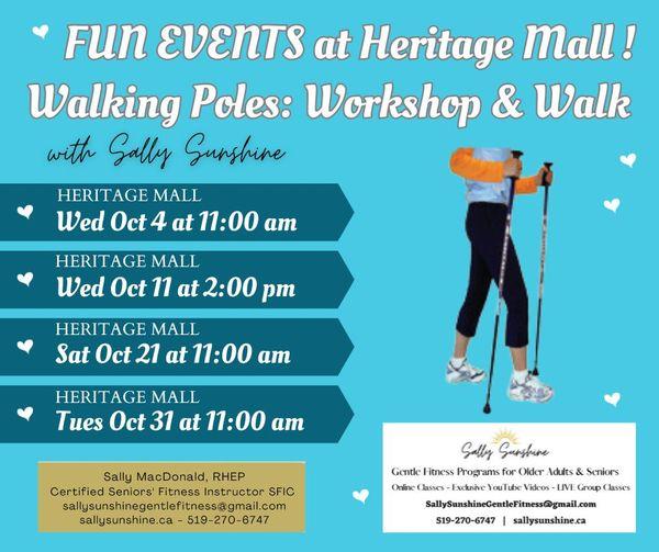 You are currently viewing Walking Poles: Workshop & Walk