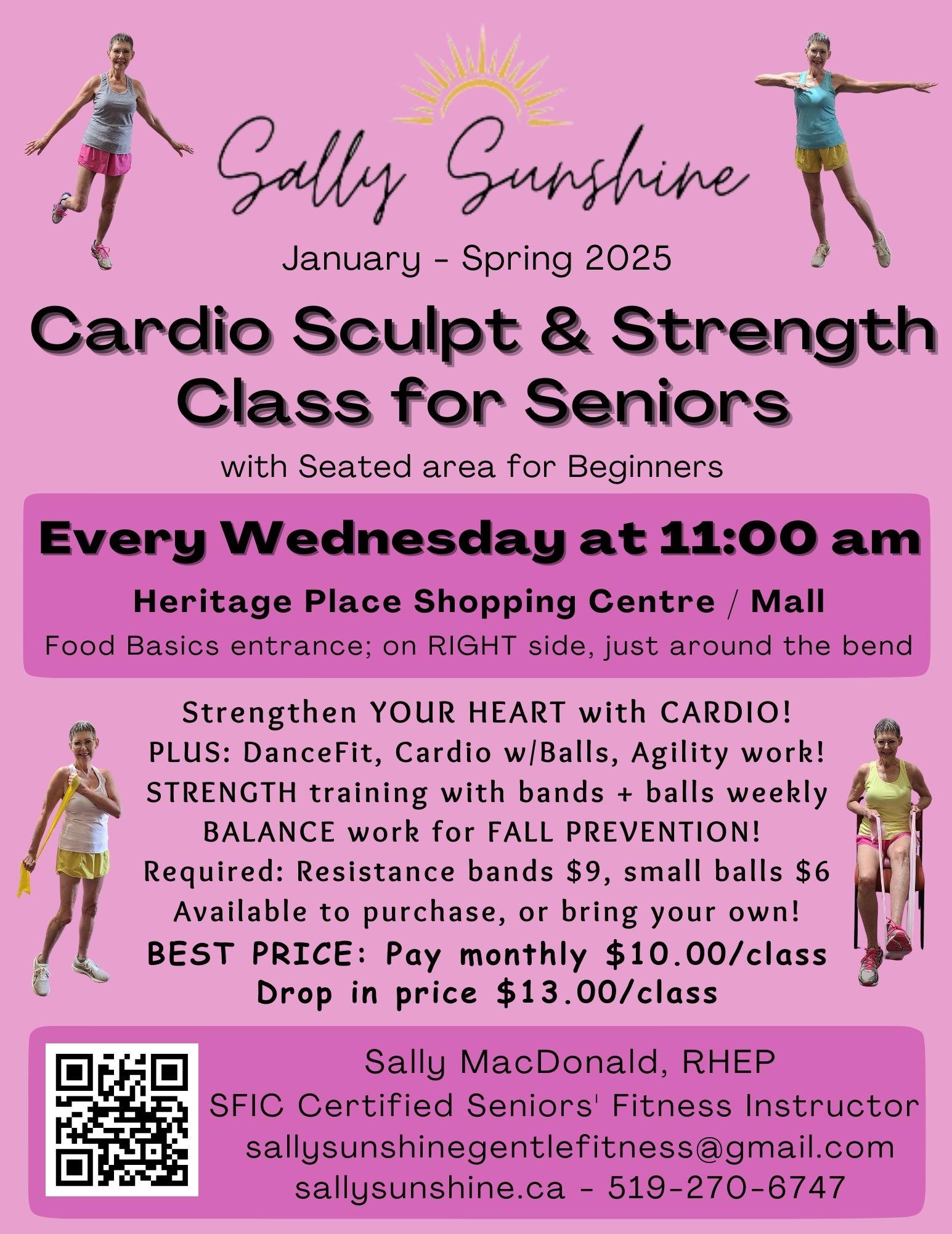 Read more about the article Wed Heritage Place Mall – Cardio/Sculpt & Strength Class