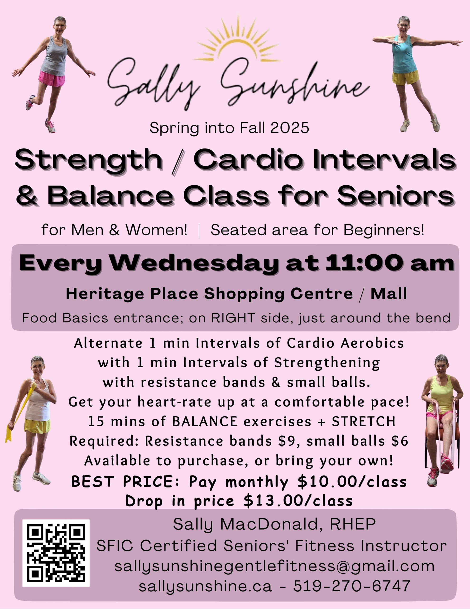 You are currently viewing Interval Strength Training & Balance Class for Seniors