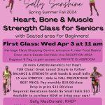 Wed Heritage Mall- Seniors Heart, Bone & Muscle Strength class