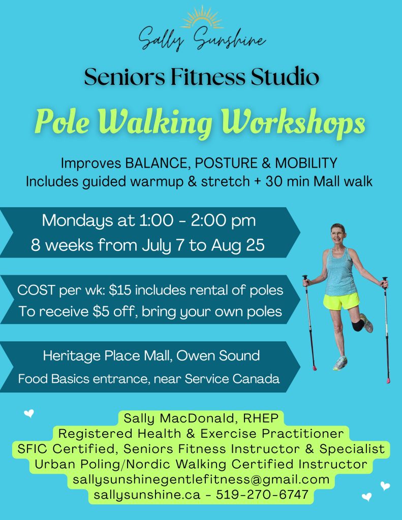 Walking with Poles GROUP 2 Walking with Poles GROUP 1